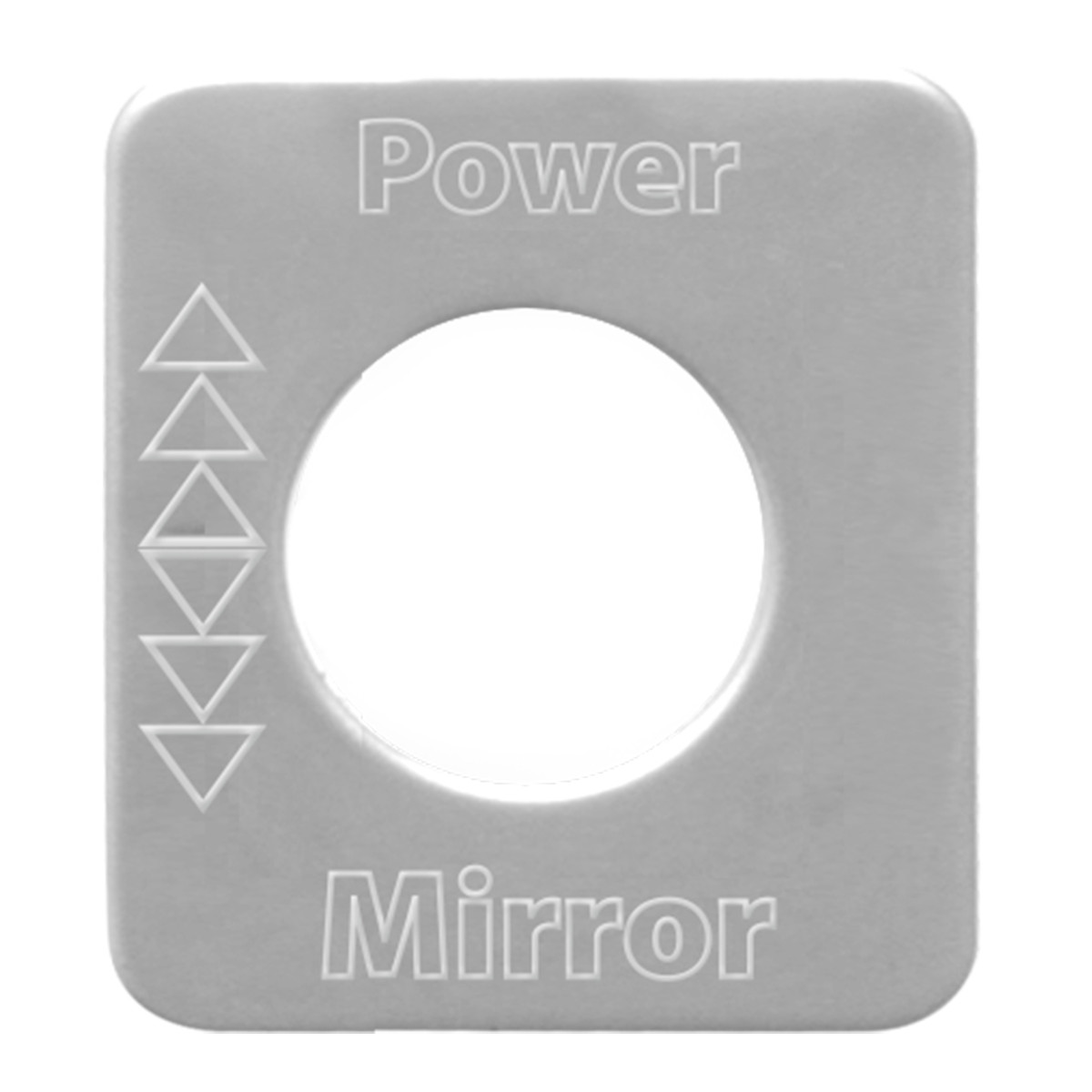 Small Switch Plate Script P-R
