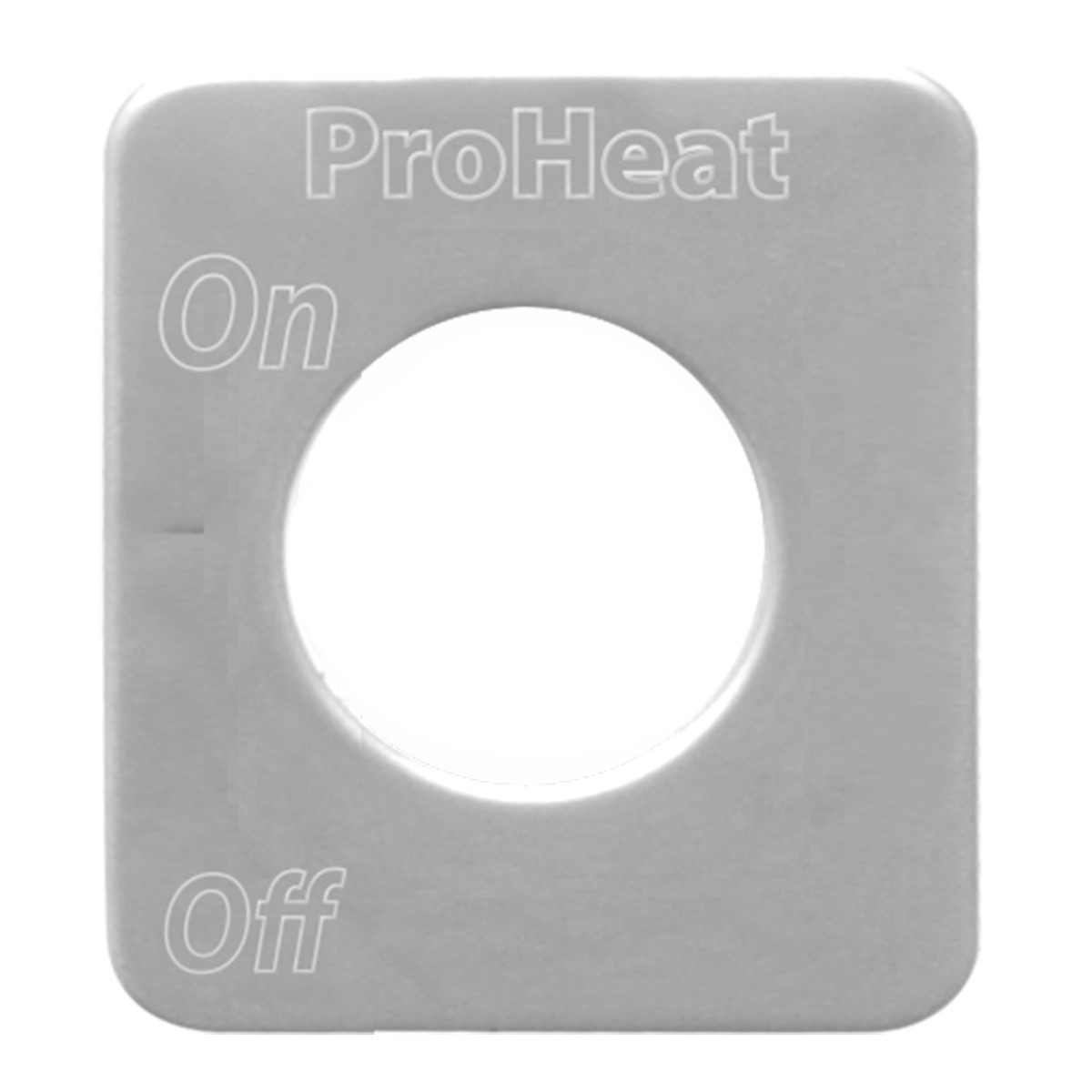 Small Switch Plate Script P-R