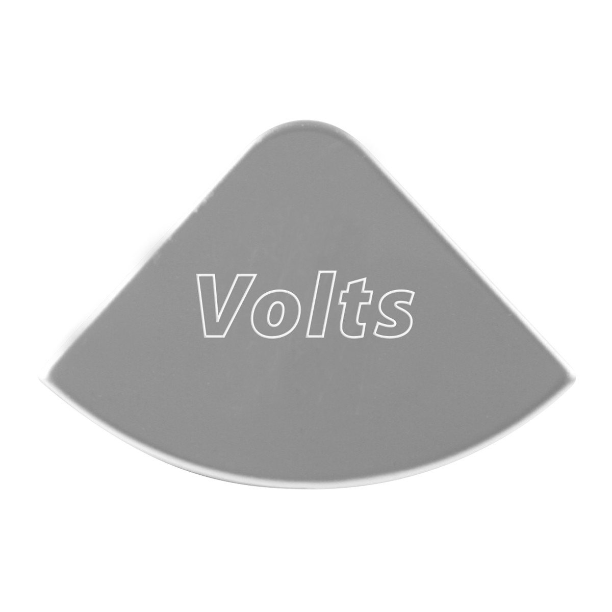 Gauge Emblems 1/4 Moon Shape Script O-W