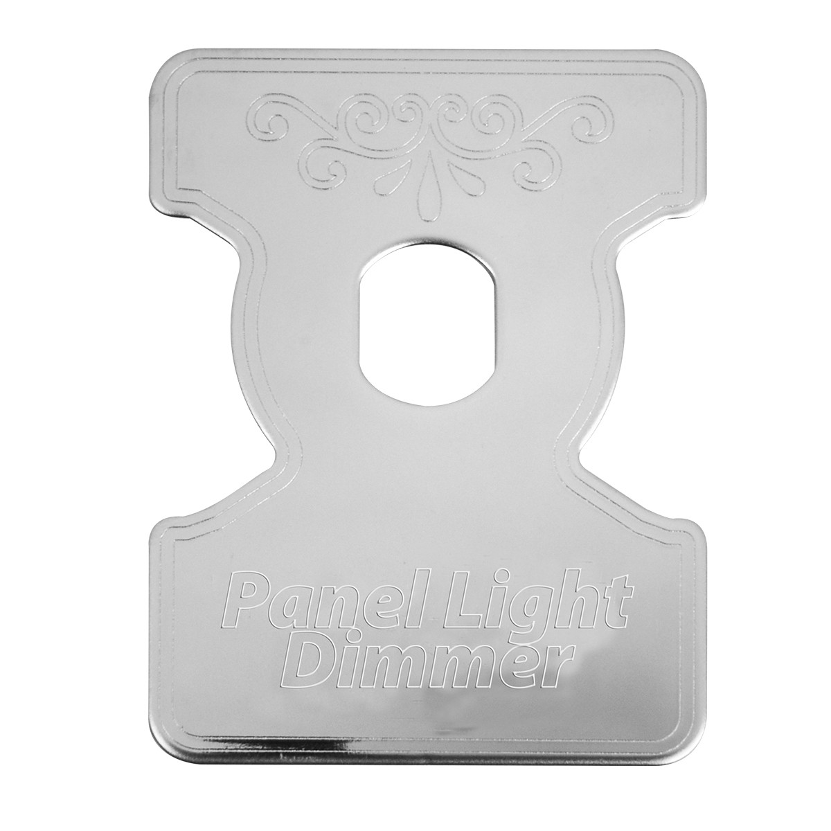 Dimmer/Panel Light Control Plate