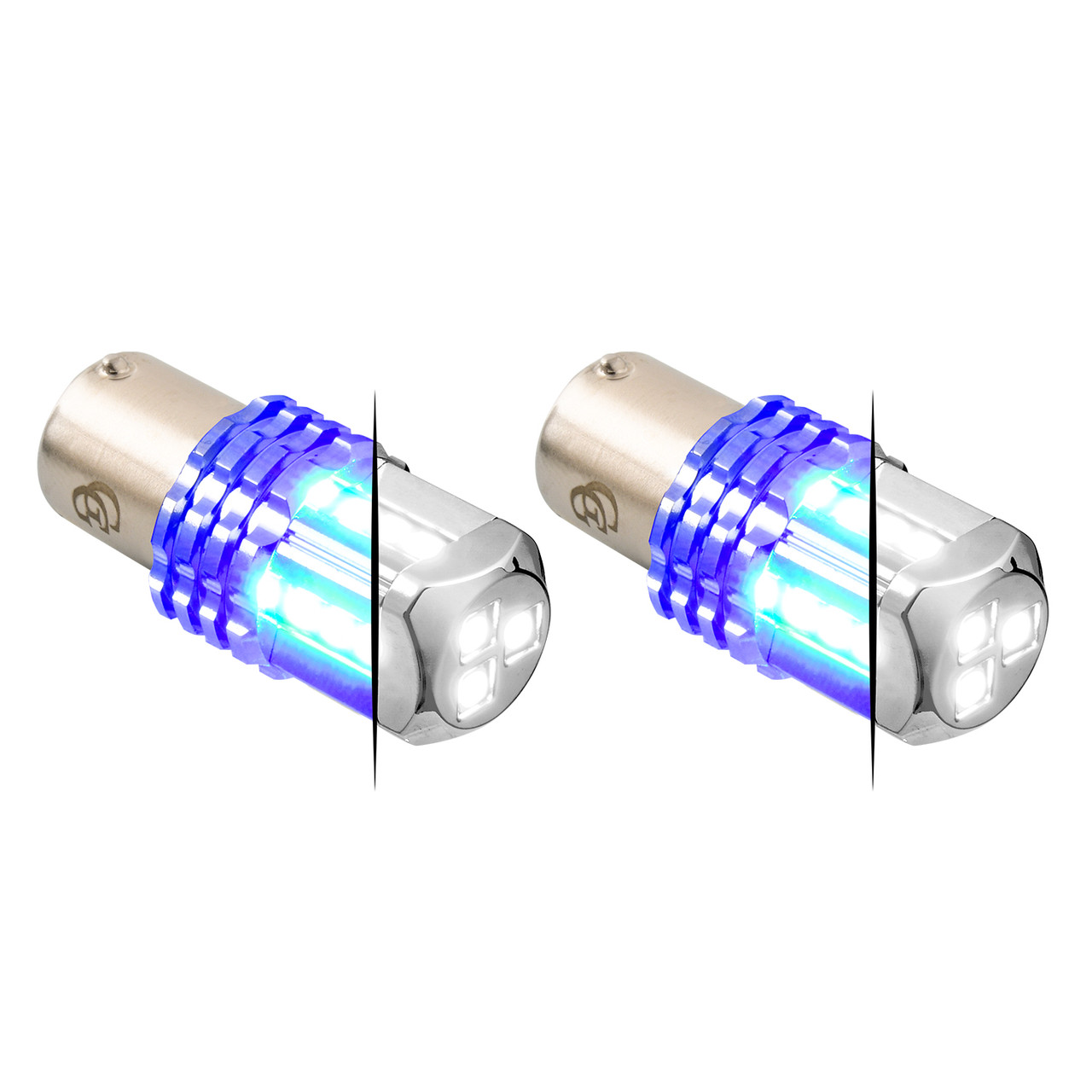 1157 Dual Color LED Bulb - White Primary