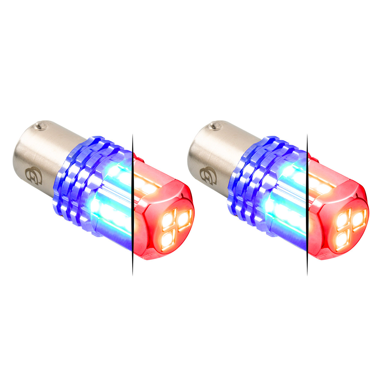 1157 Dual Color LED Bulb - Red Primary