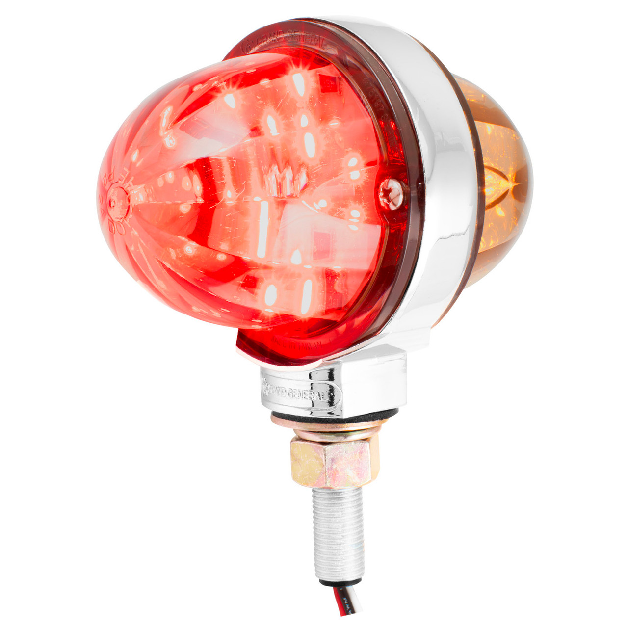 3" Watermelon Double Face High Power LED Pedestal Light - Thumbnail 2