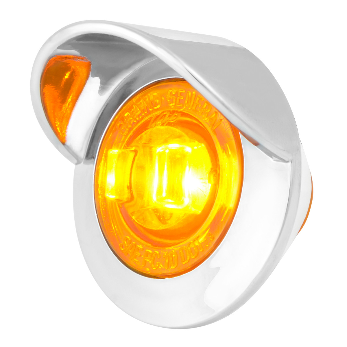 1-1/4" Mini Dual Function Push/Screw Wide Angle LED Light