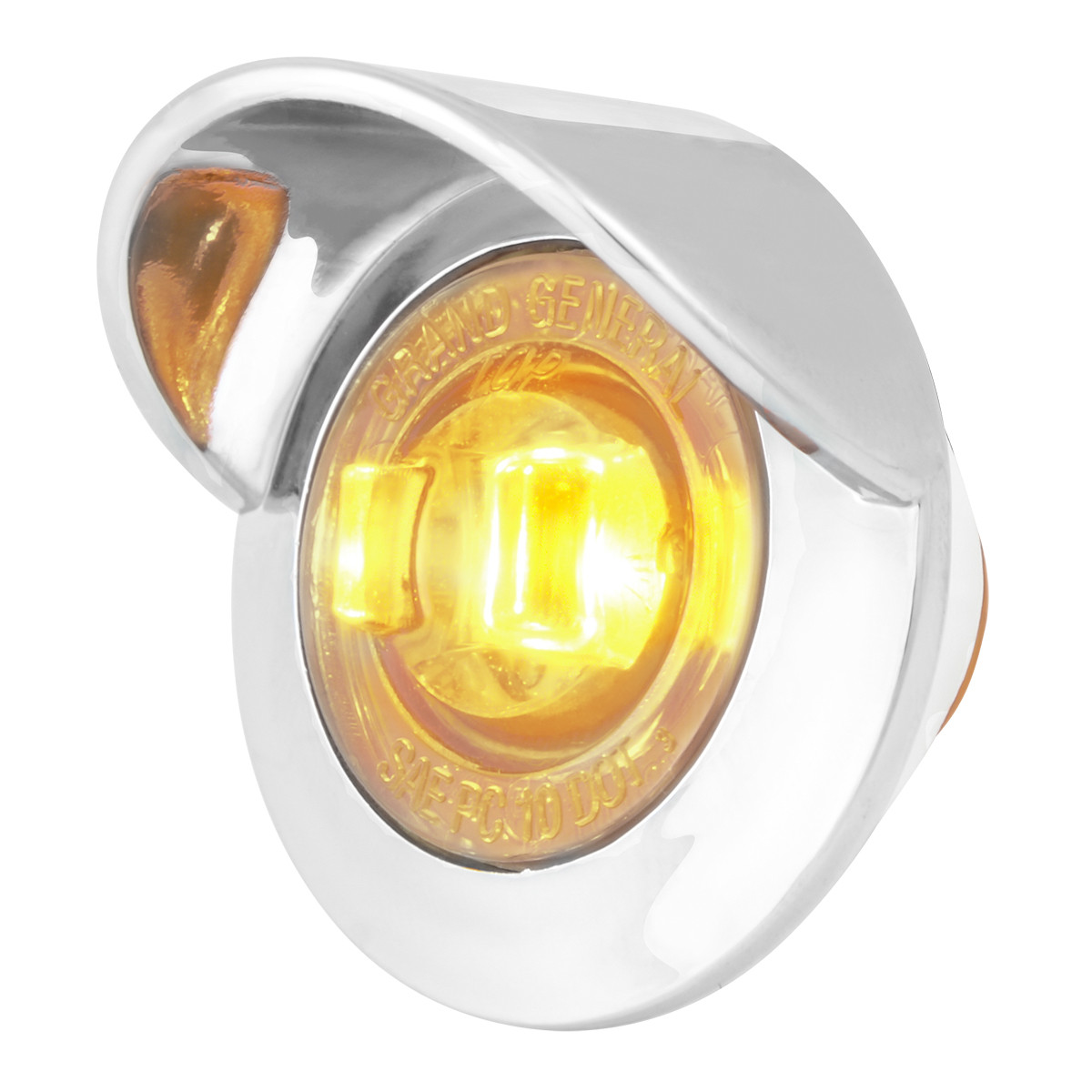 1" Mini Push/Screw Wide Angle LED Light - Thumbnail 2