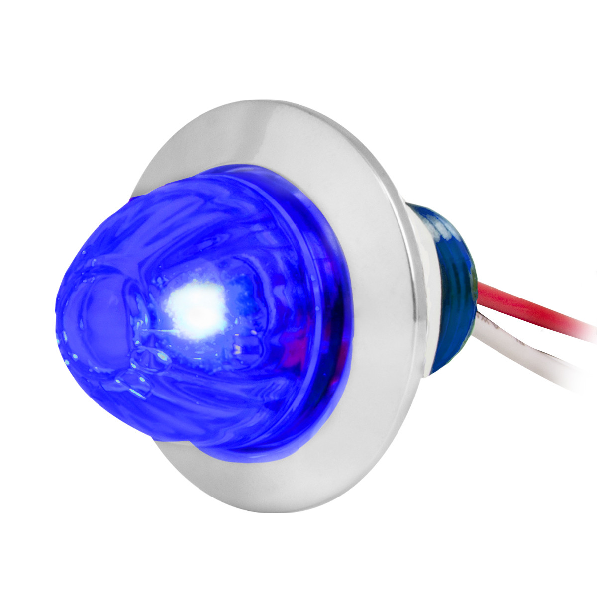 1" Mini Push/Screw Watermelon LED Light - Thumbnail 2