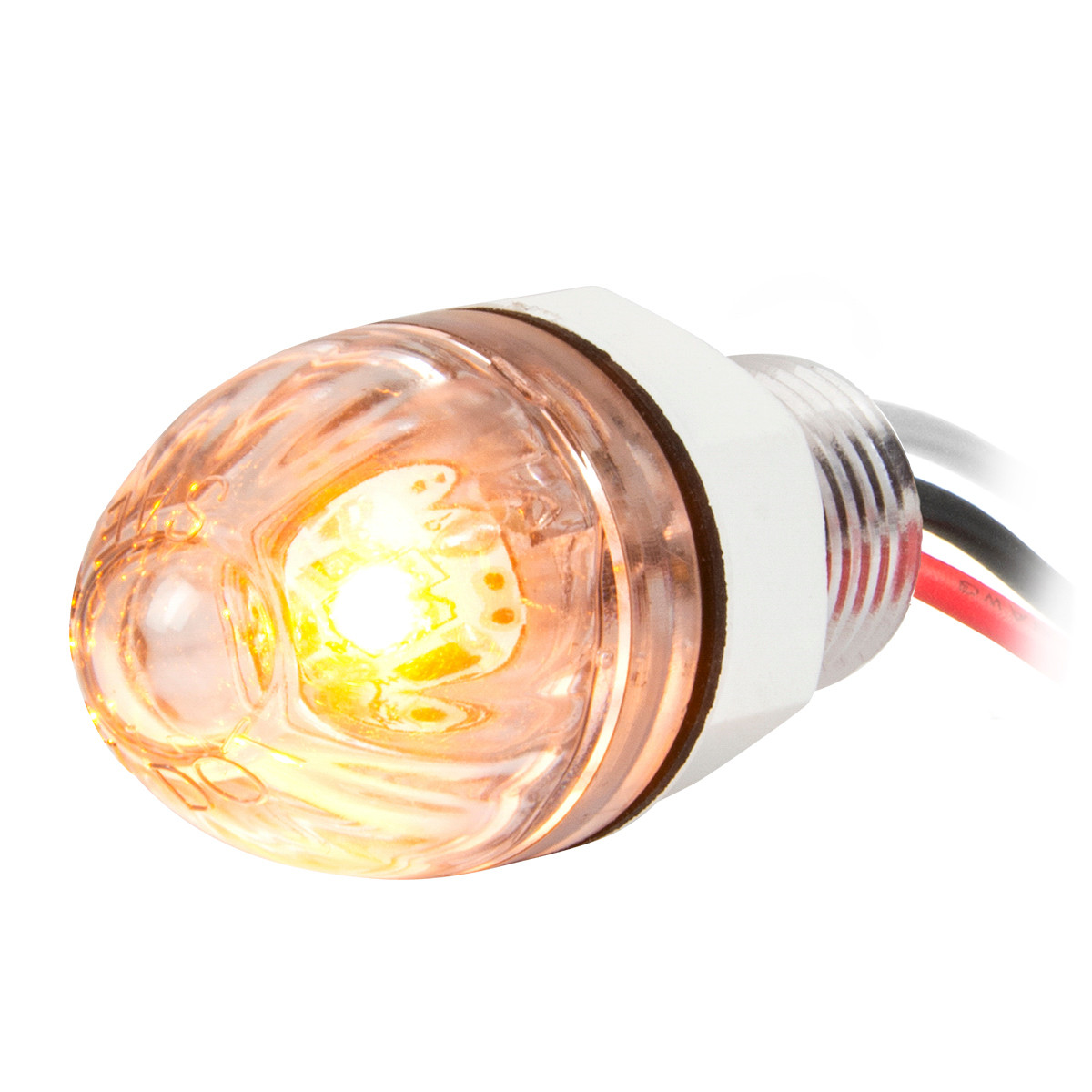 1" Mini Dual Function Push/Screw Watermelon LED Light