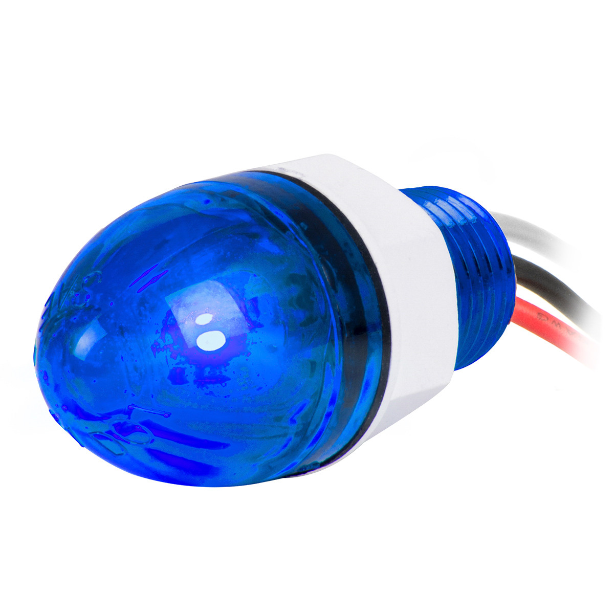 1" Mini Dual Function Push/Screw Watermelon LED Light