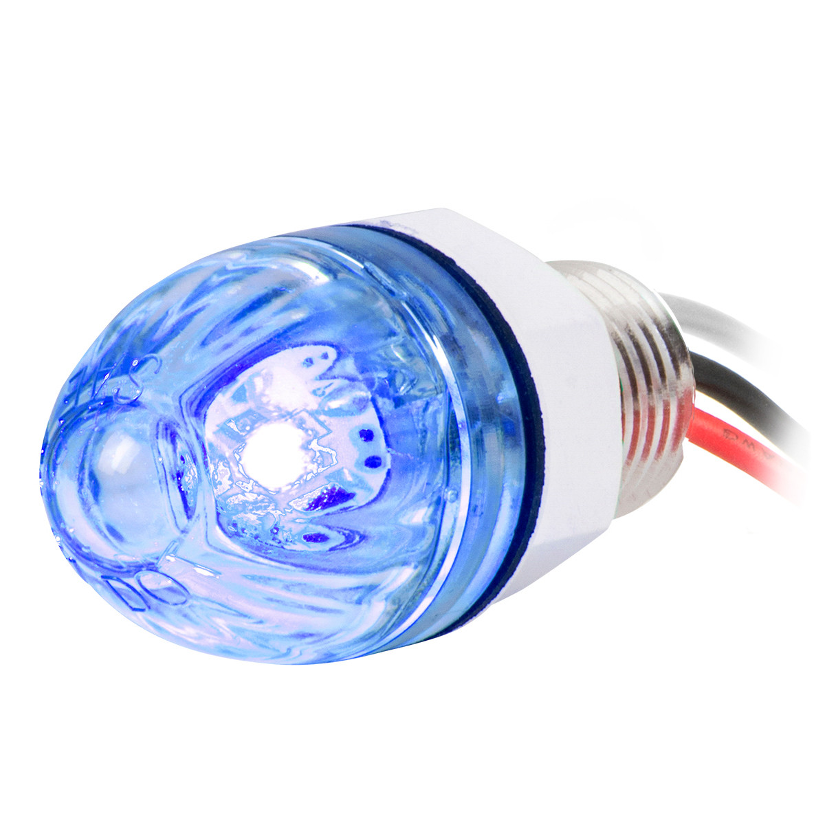 1" Mini Dual Function Push/Screw Watermelon LED Light