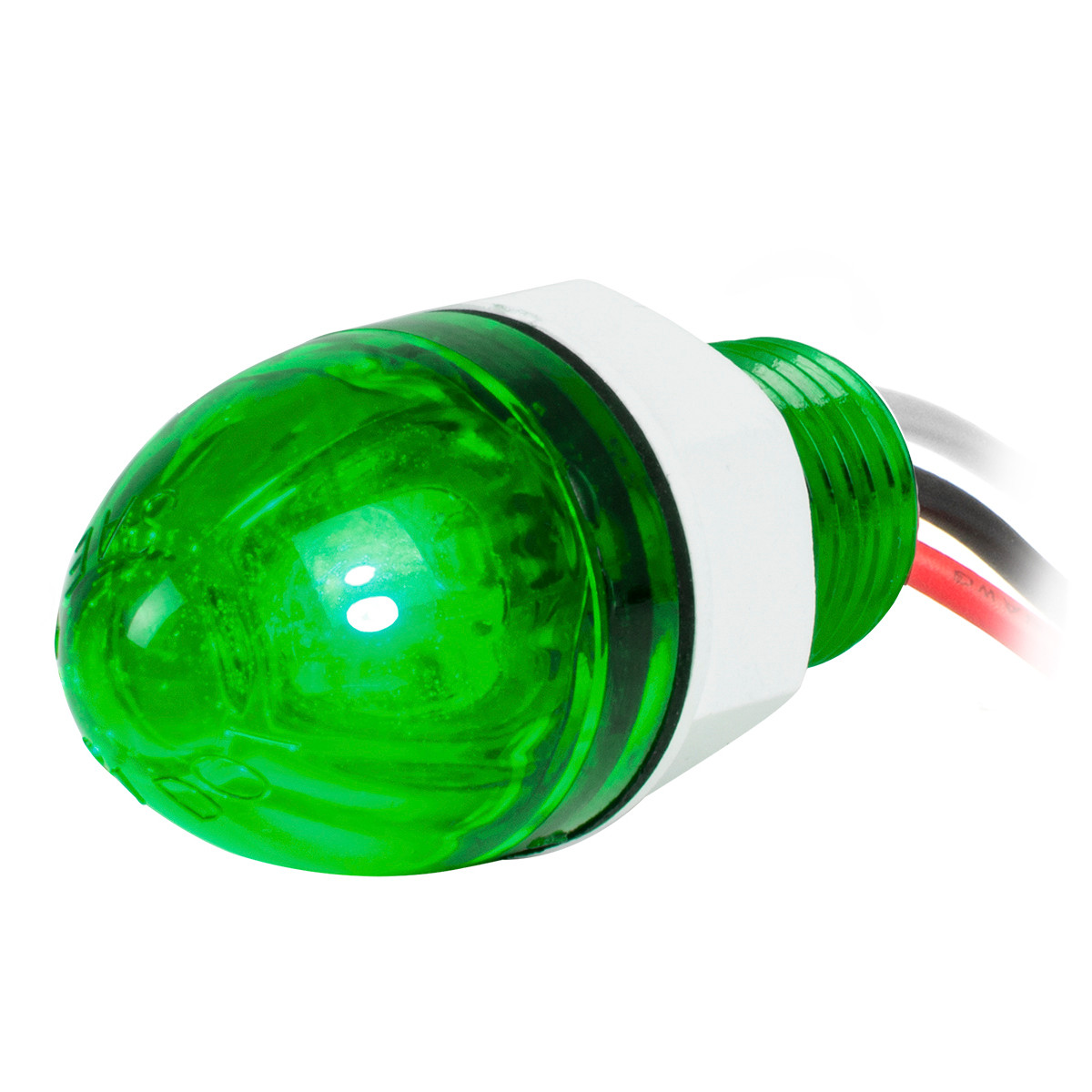 1" Mini Dual Function Push/Screw Watermelon LED Light