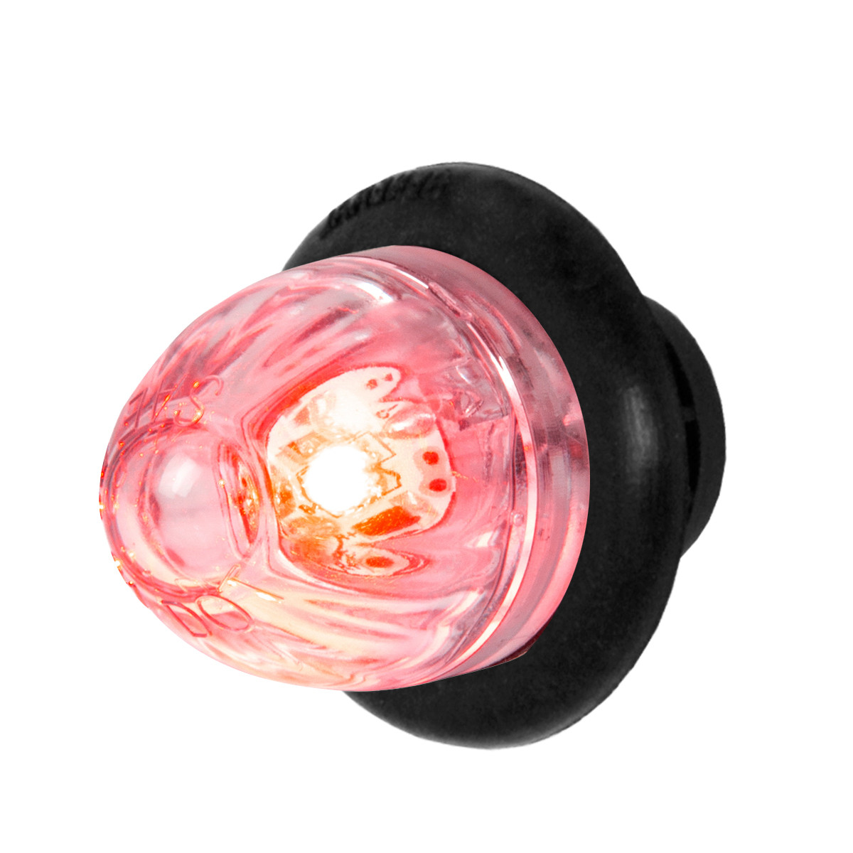1" Mini Dual Function Push/Screw Watermelon LED Light