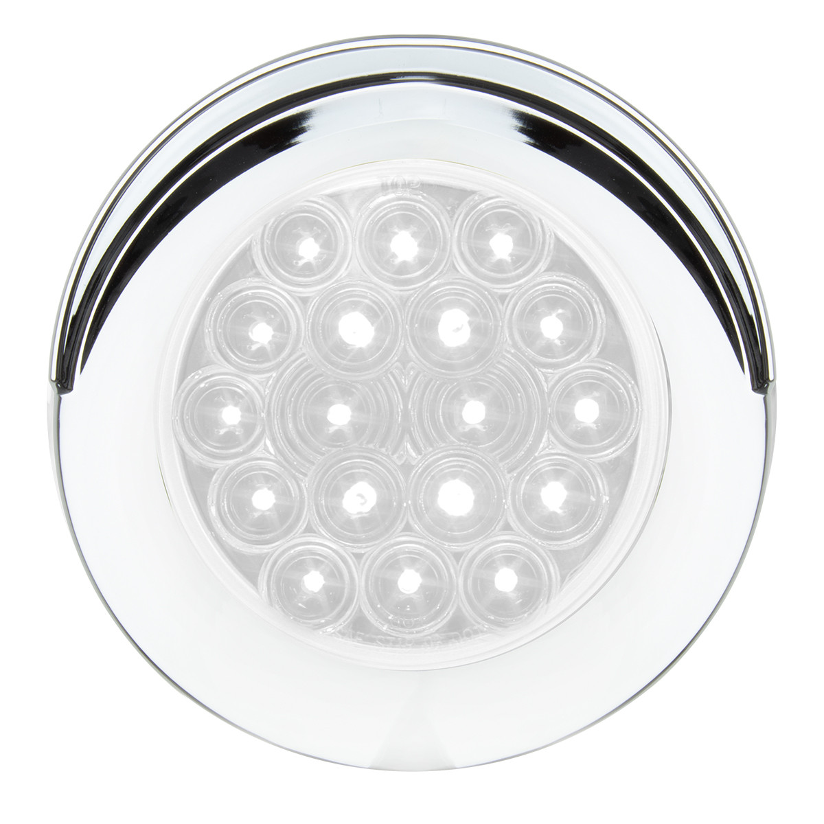 Fleet Series 4" Surface Mount LED Light w/ Twist-On Bezel & 3 Wires