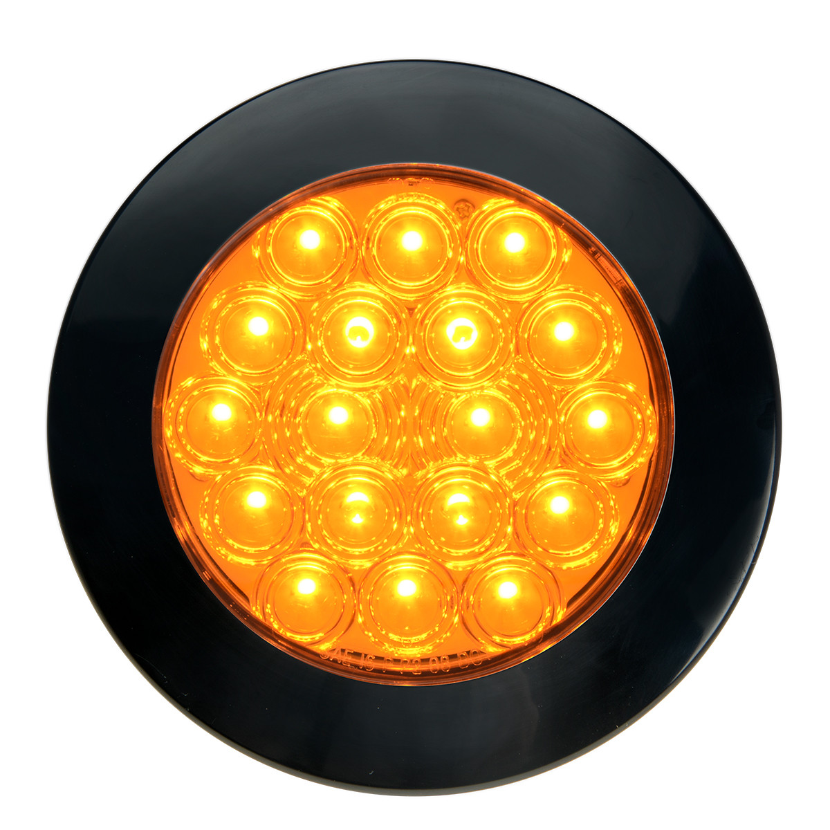 Fleet Series 4" Surface Mount LED Light w/ Twist-On Bezel & 3 Wires