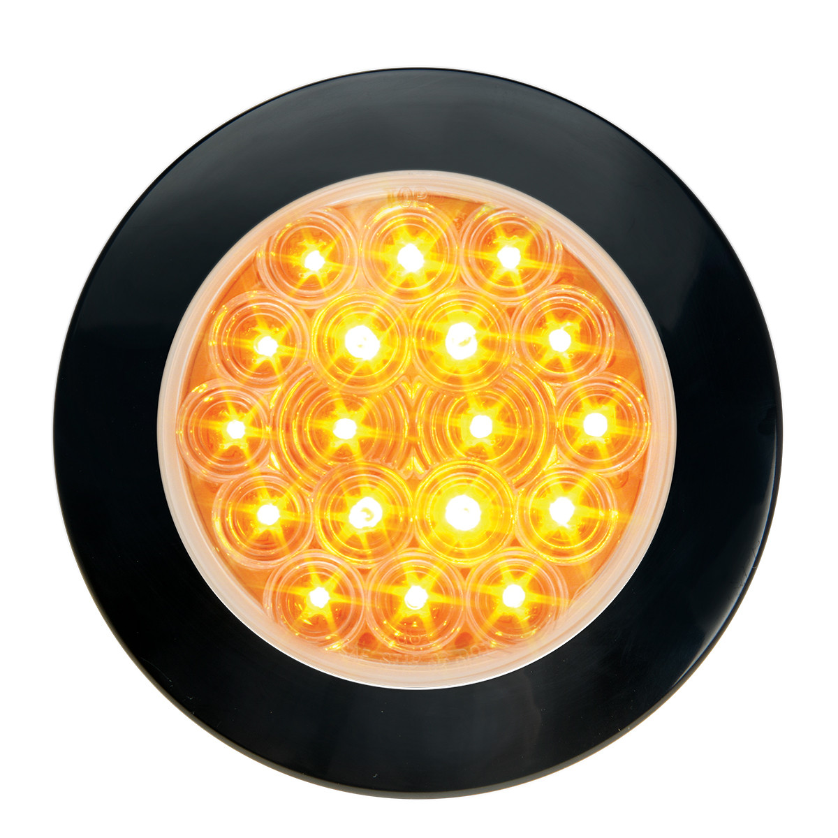 Fleet Series 4" Surface Mount LED Light w/ Twist-On Bezel & 3 Wires