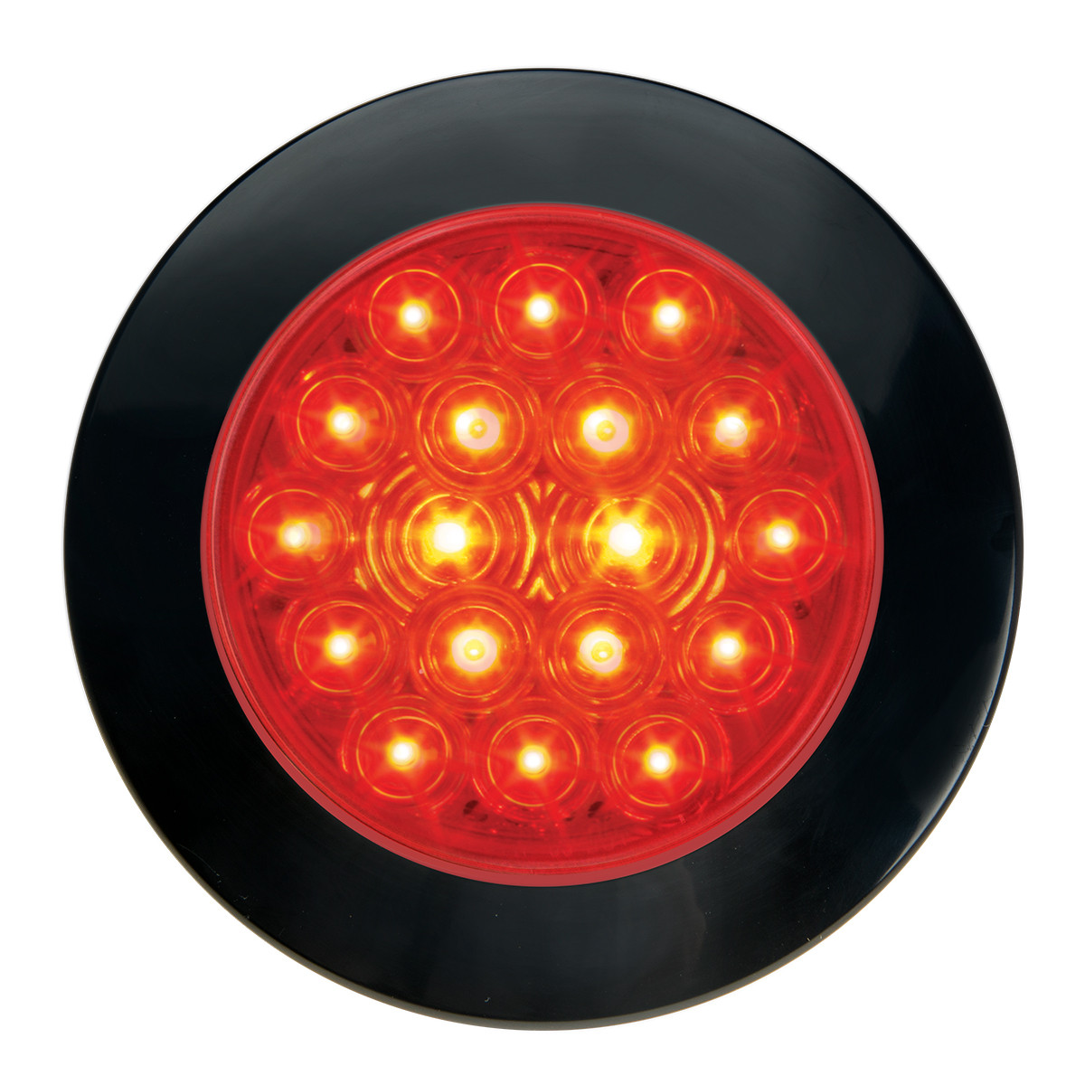 Fleet Series 4" Surface Mount LED Light w/ Twist-On Bezel & 3 Wires