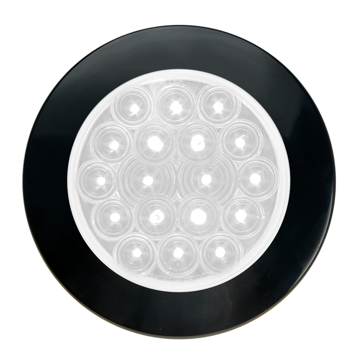 Fleet Series 4" Surface Mount LED Light w/ Twist-On Bezel & 3 Wires