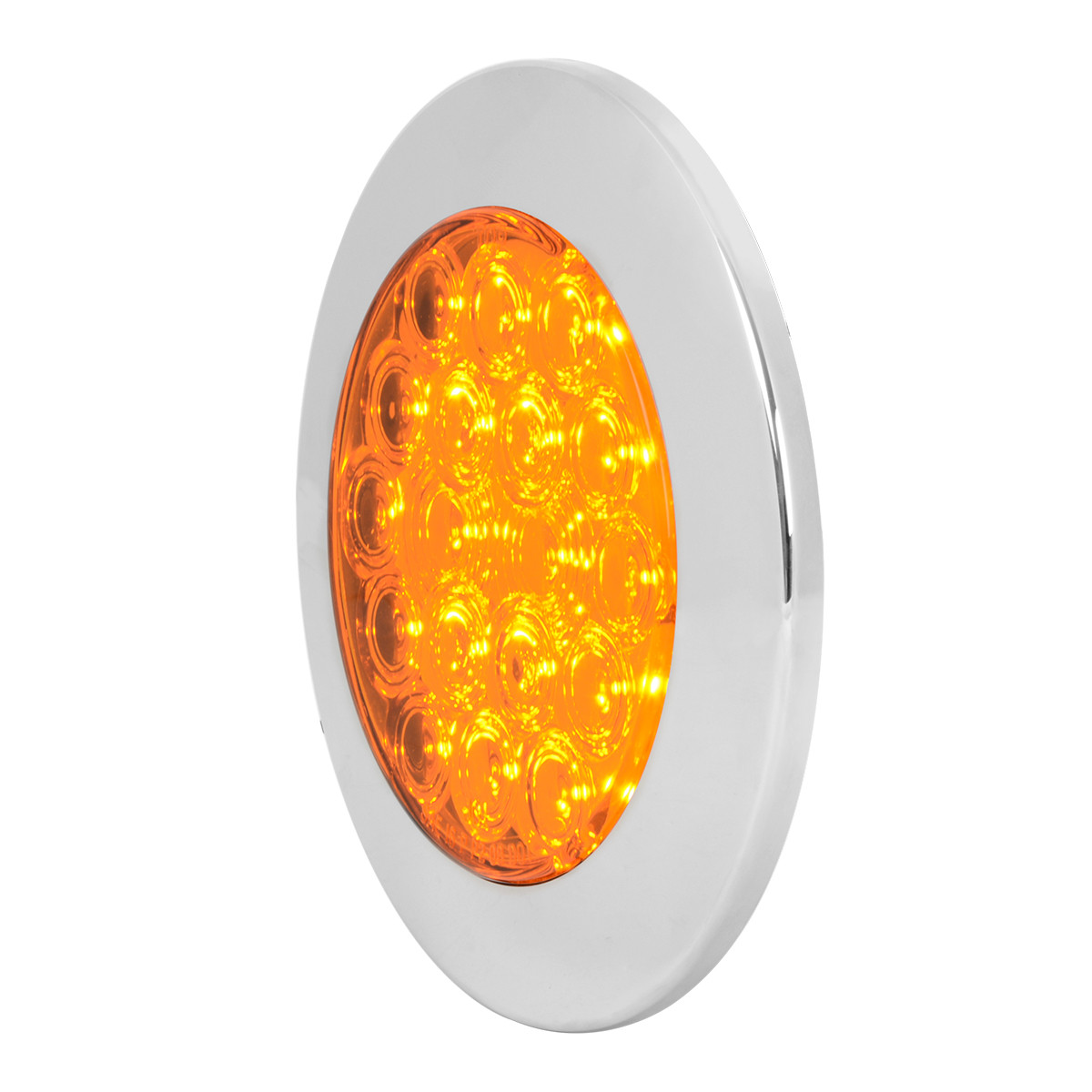 Fleet Series 4" Flange Mount LED Light w/ Twist-On Bezel & 3-Pin Plug - Thumbnail 4