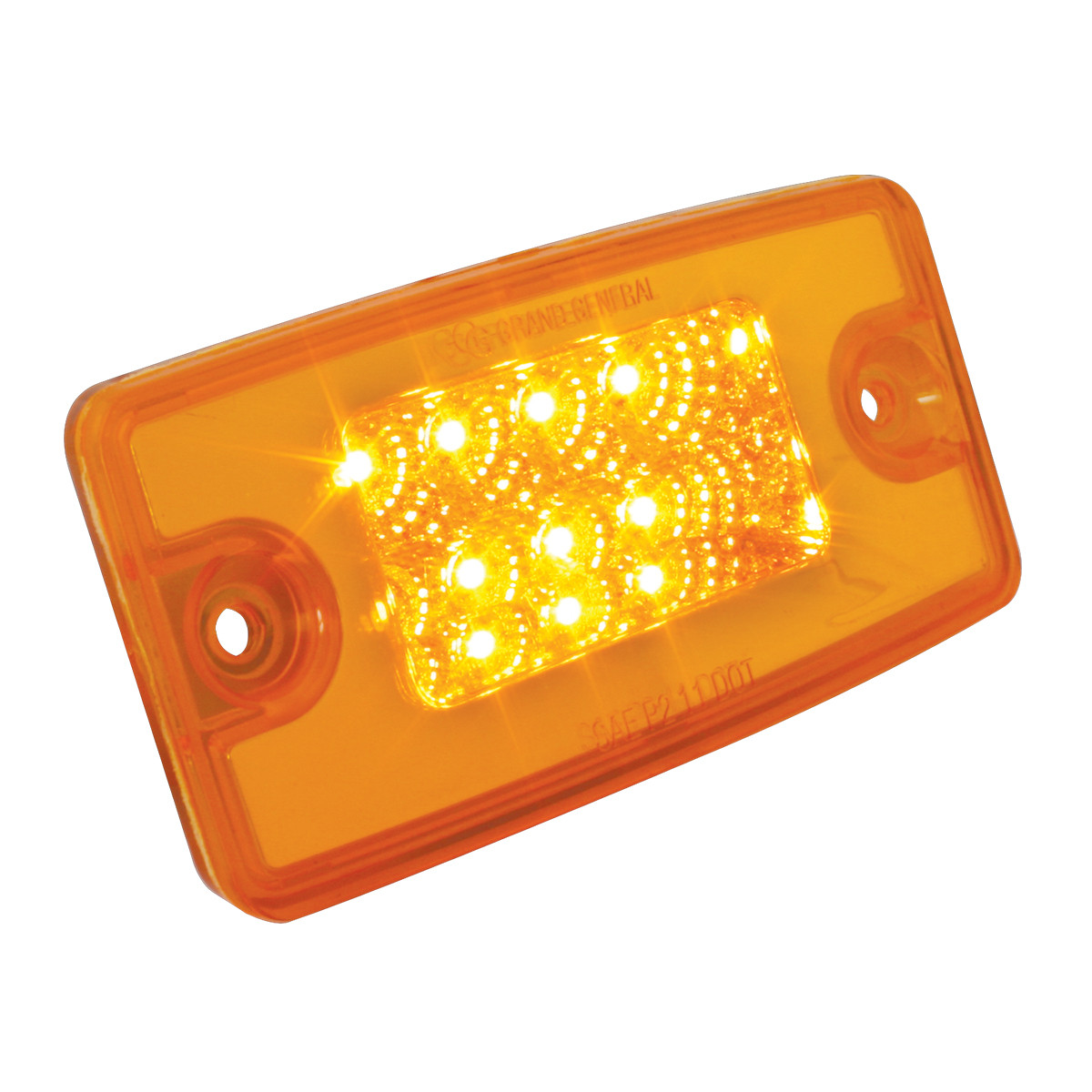 Spyder Series Rectangular Cab Visor LED Light - Thumbnail 2