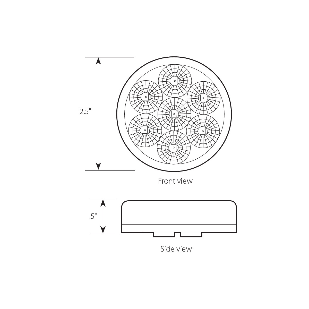 Spyder Series 2-1/2" LED Light
