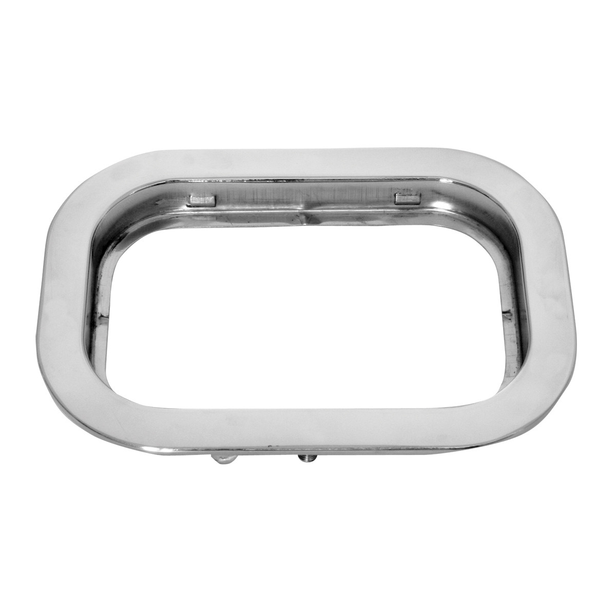 Flange Mount Bezel w/ Hidden Studs for Large Rect Light