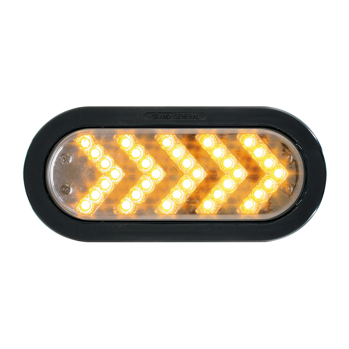 Spyder Series Oval Sequential Arrow Mid-Turn LED Light