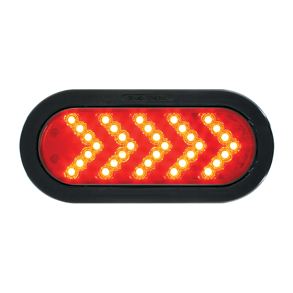 Spyder Series Oval Sequential Arrow Mid-Turn LED Light
