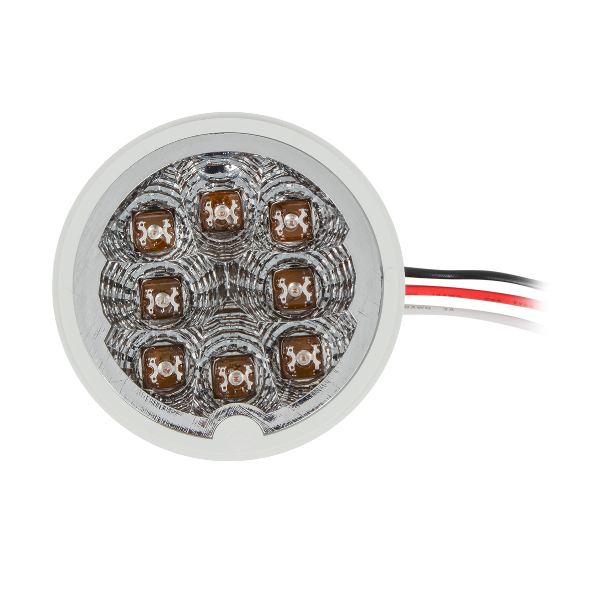 Spyder Series Chrome Steel LED Light