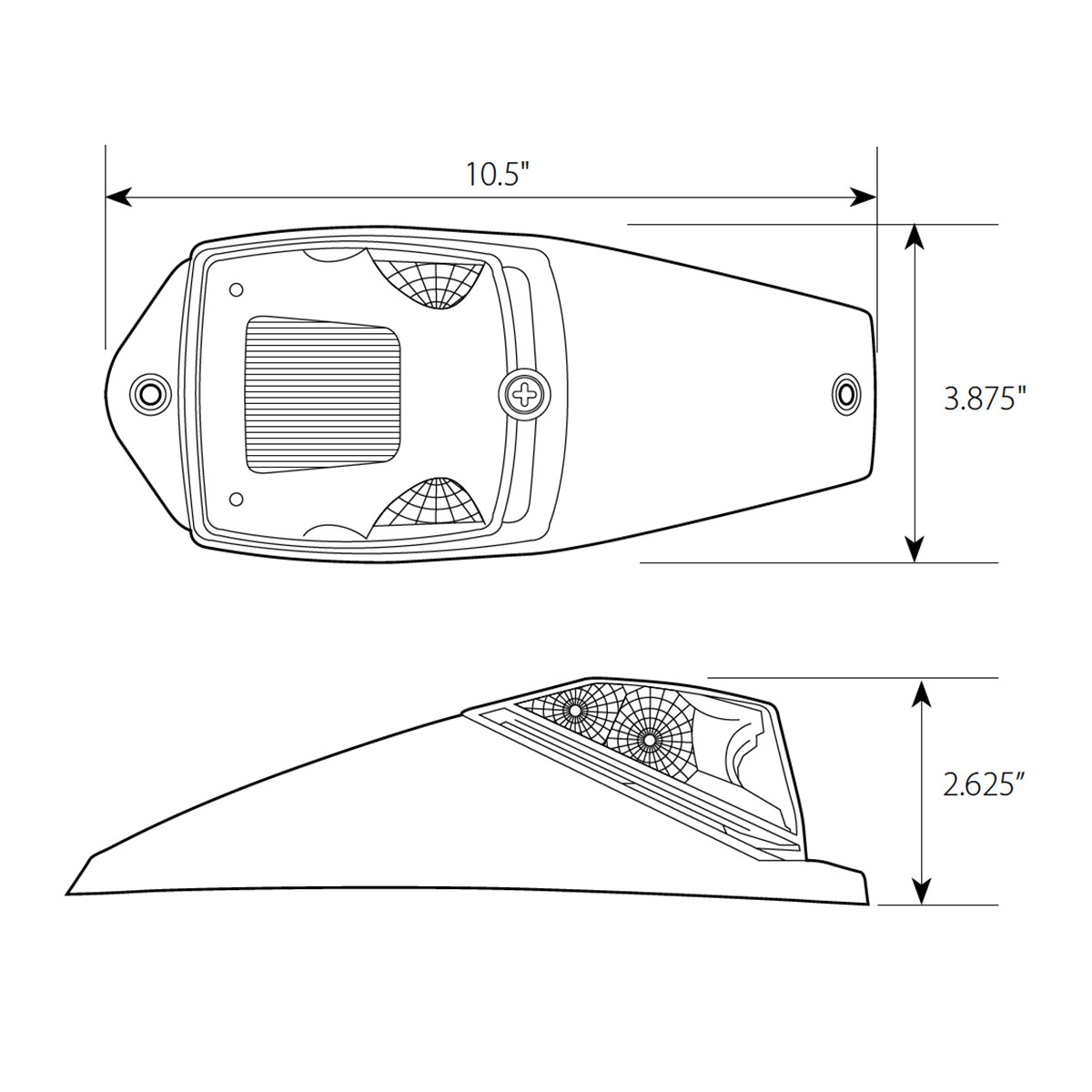 Classic Style LED Cab Light