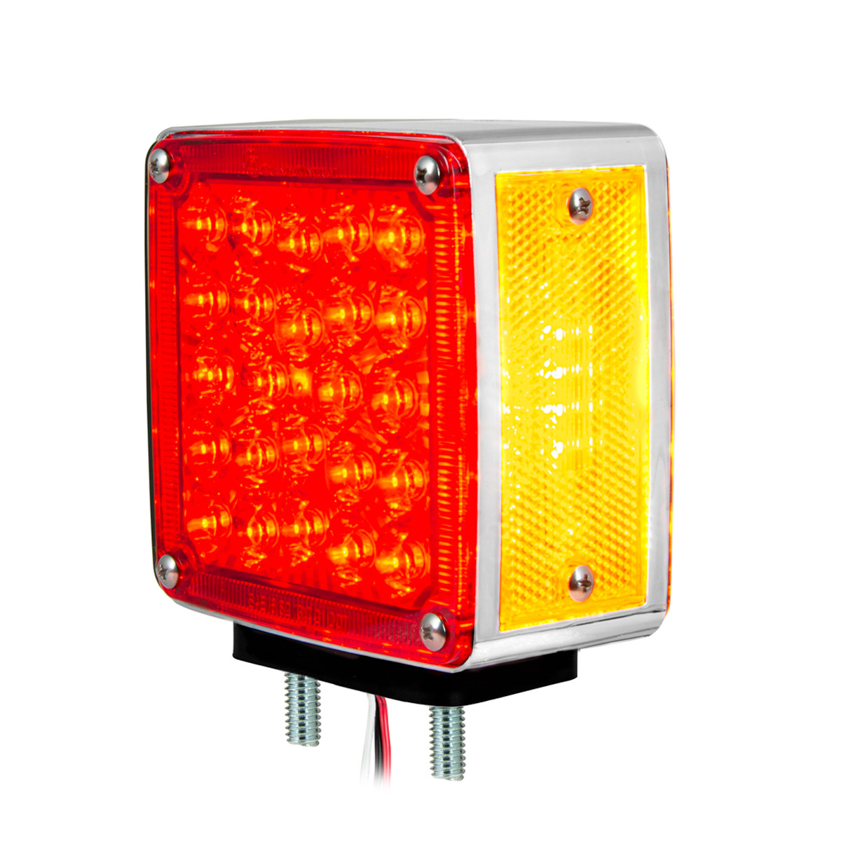 Pearl Series Square Double Face High Power LED Pedestal Light - Thumbnail 2