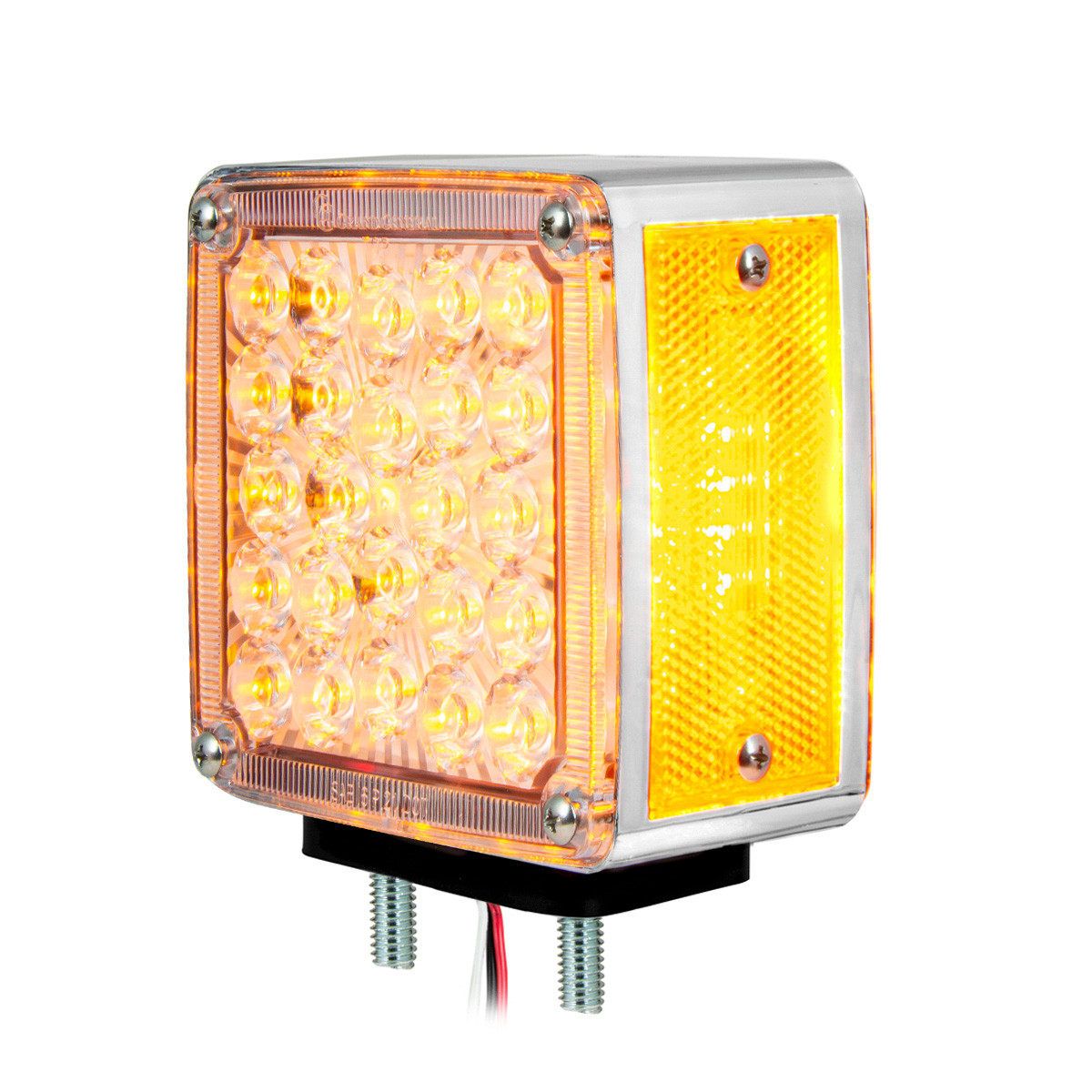 Pearl Series Square Double Face High Power LED Pedestal Light - Thumbnail 2