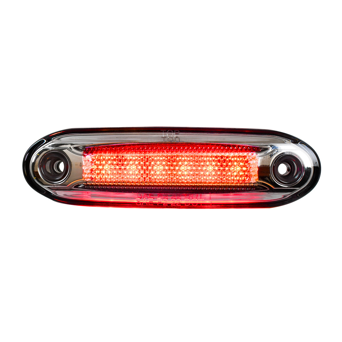 5-1/8" Rectangular LED Side Marker Light w/ Under Glow Effect - Thumbnail 2