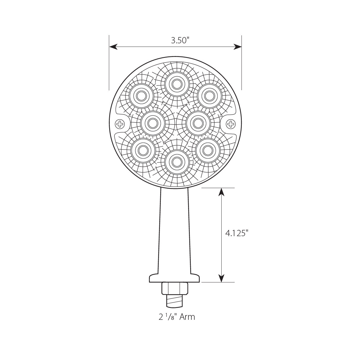 Spyder Series Single Face Honda LED Light