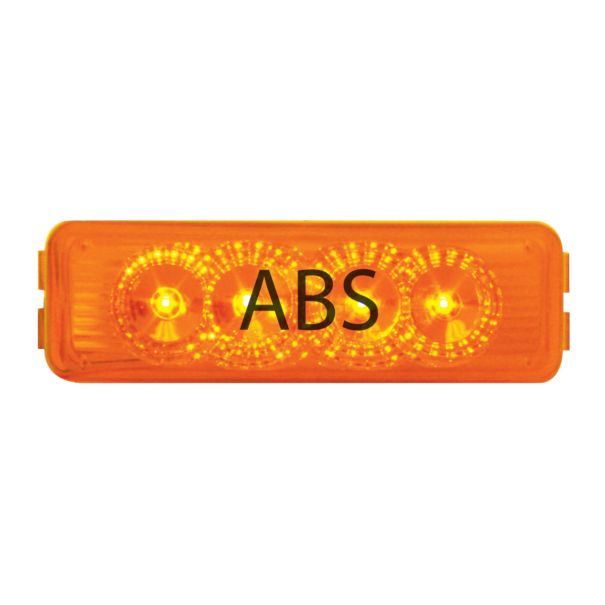Amber ABS LED Light with "ABS" Logo