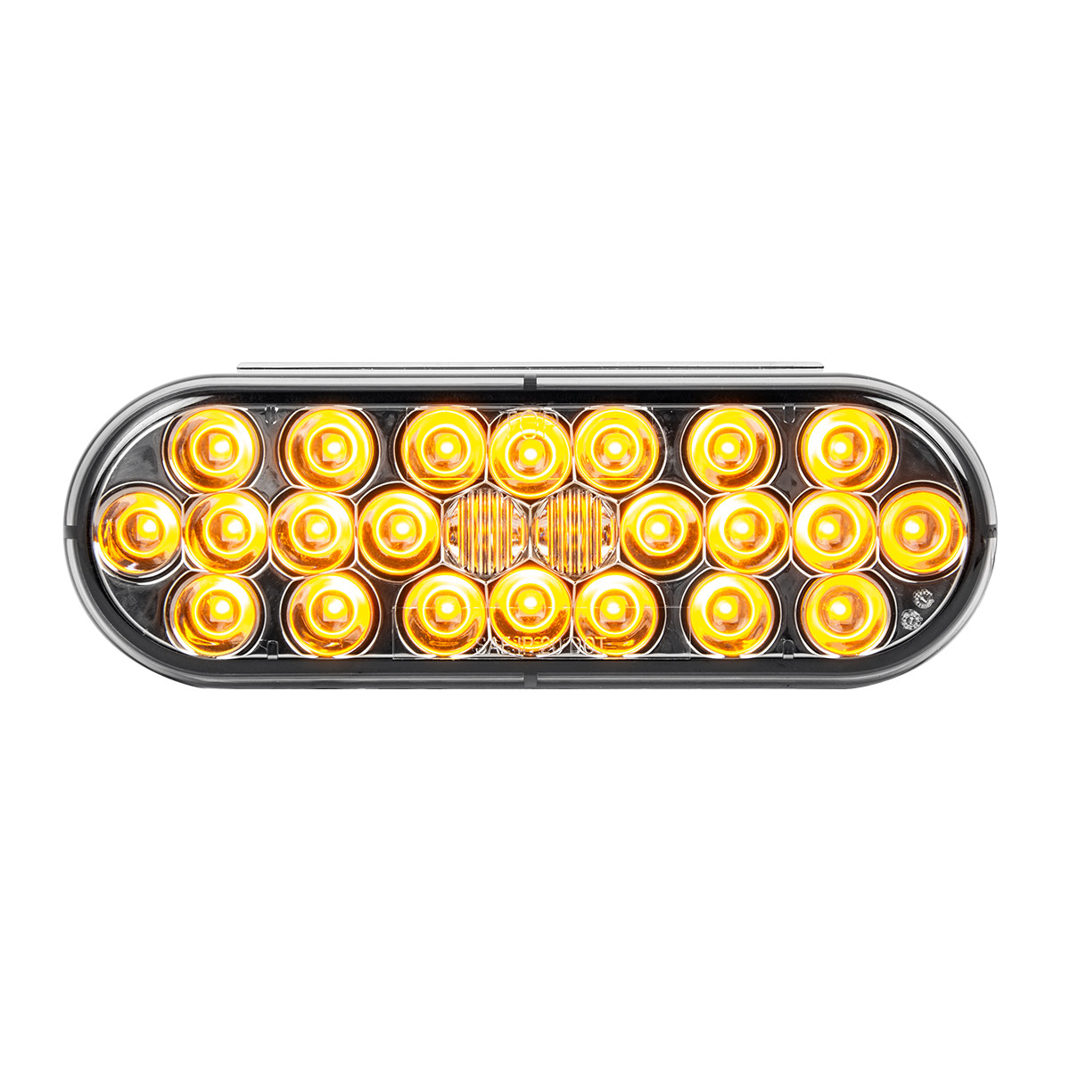 Pearl Series Oval LED Light in Smoke Lens