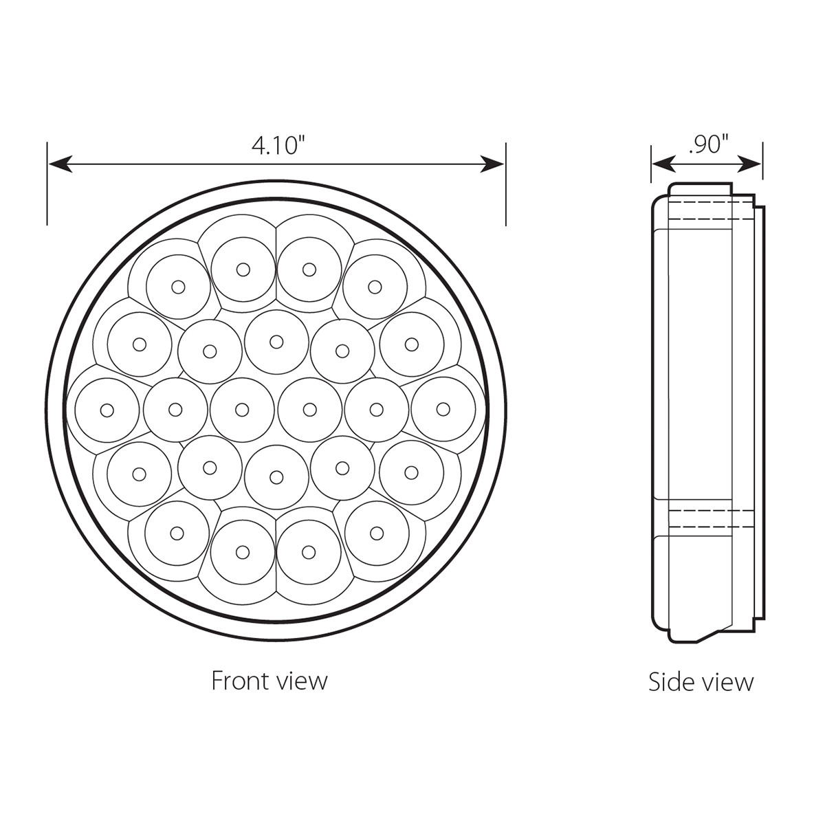 Pearl Series 4" LED Light