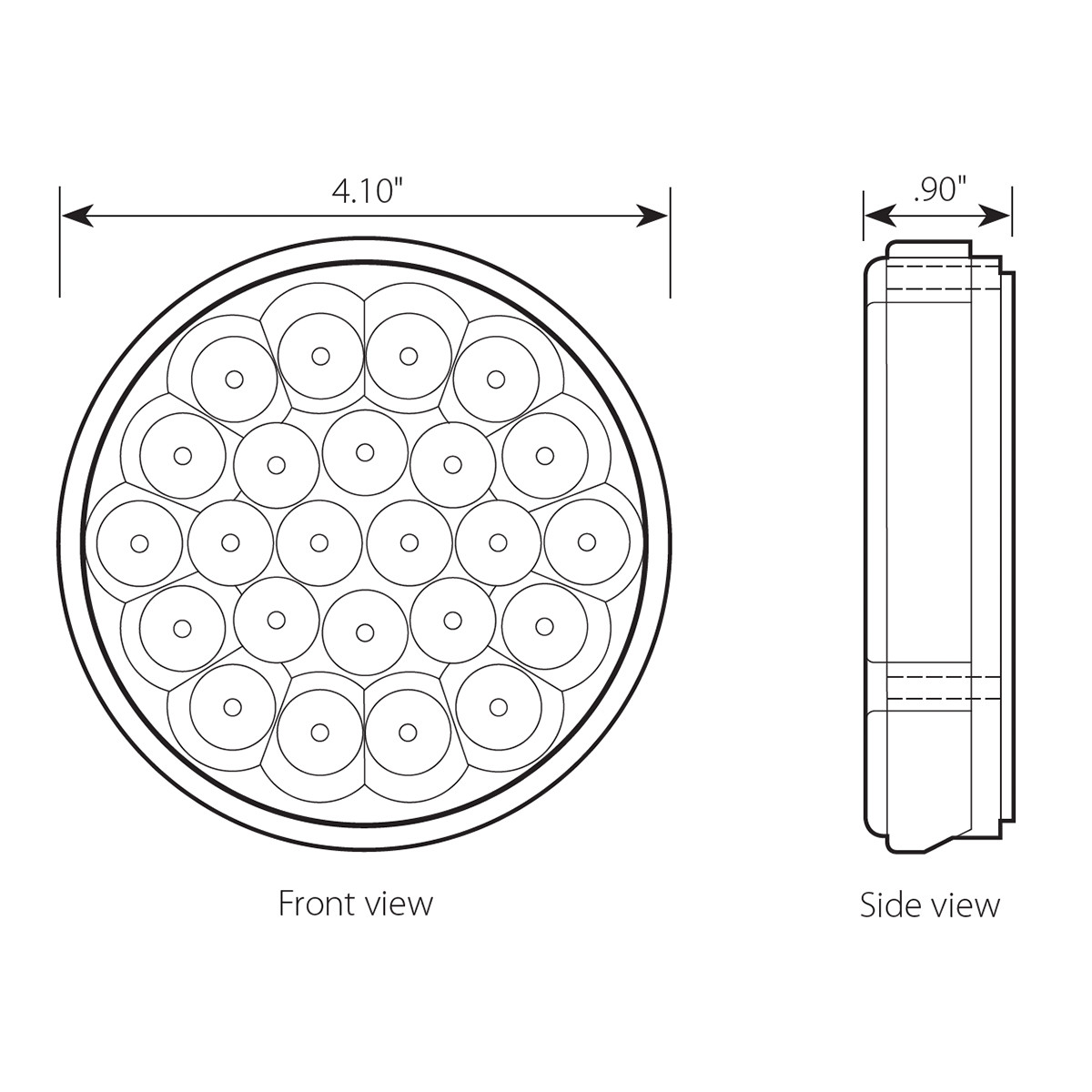 Pearl Series 4" LED Light