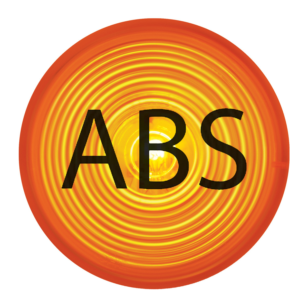 Amber ABS Light with "ABS" Logo - Thumbnail 2