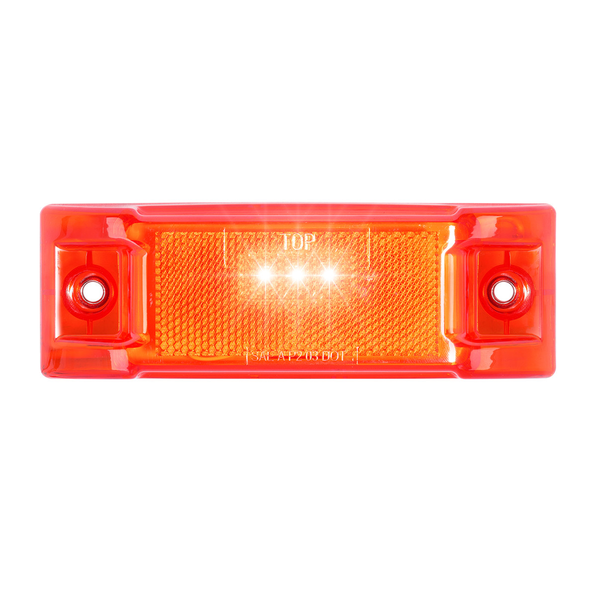 Rectangular LED with Reflector Lens - Thumbnail 2