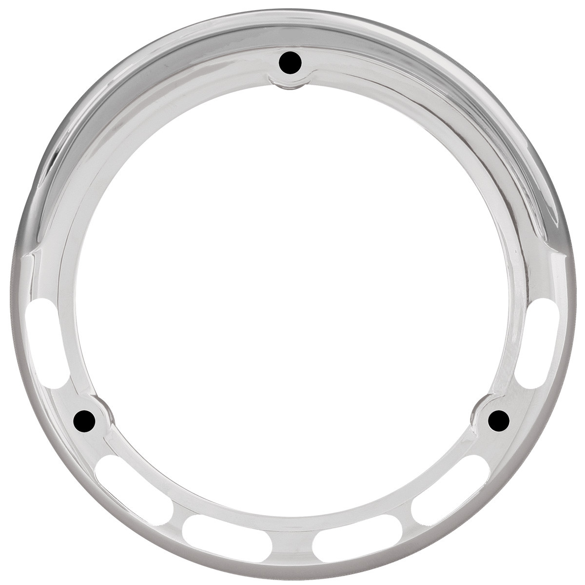 Bezel w/ Visor for 4" Round Pearl LED Pedestal Light