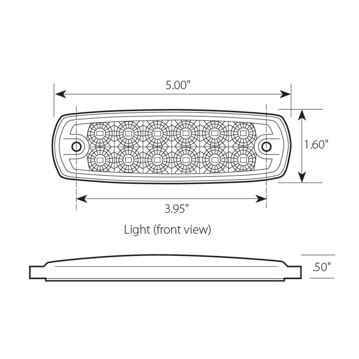 Spyder Series Ultra Thin LED Light