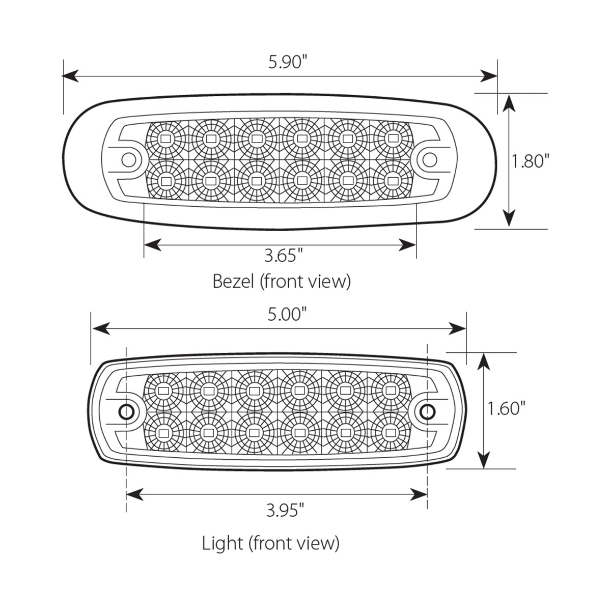 Spyder Series Ultra Thin LED Light