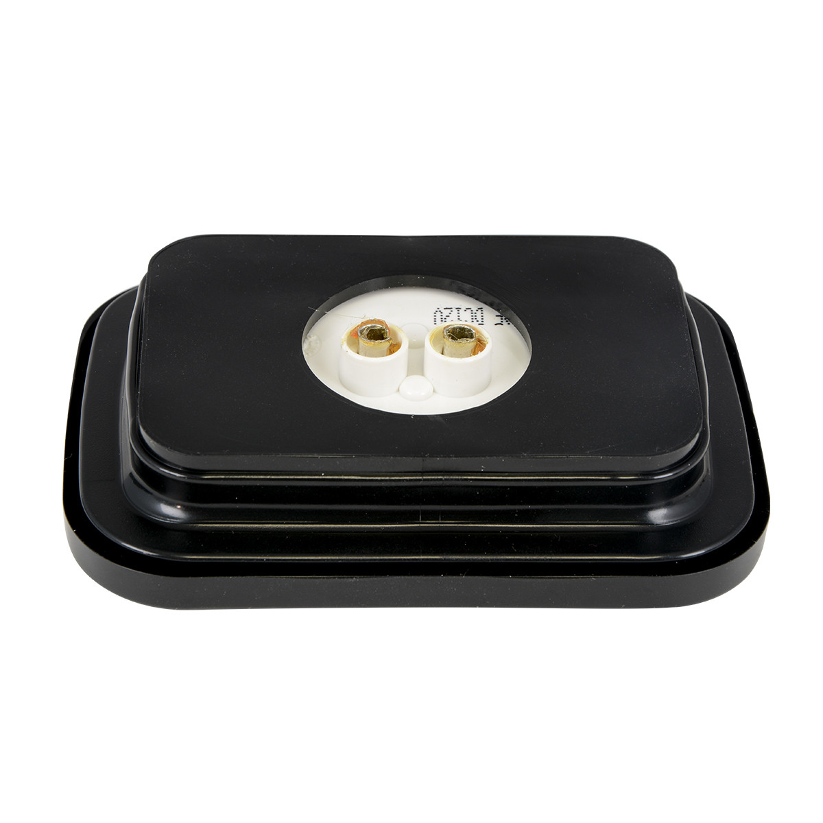 Small Rectangular LED with Reflector Lens