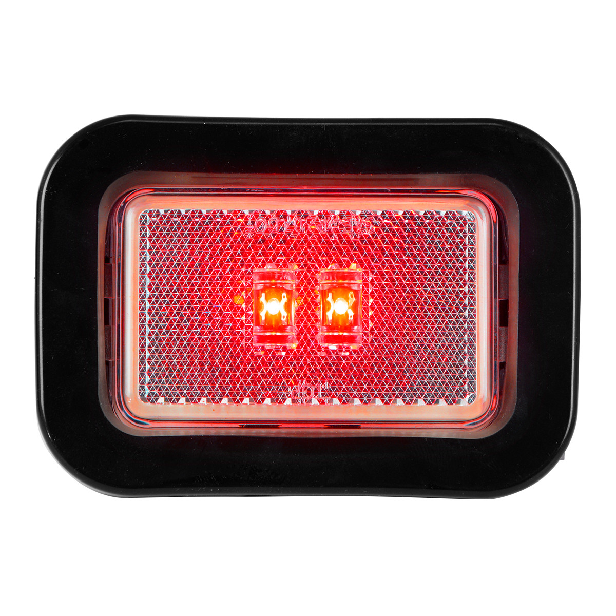 Small Rectangular LED with Reflector Lens - Thumbnail 2