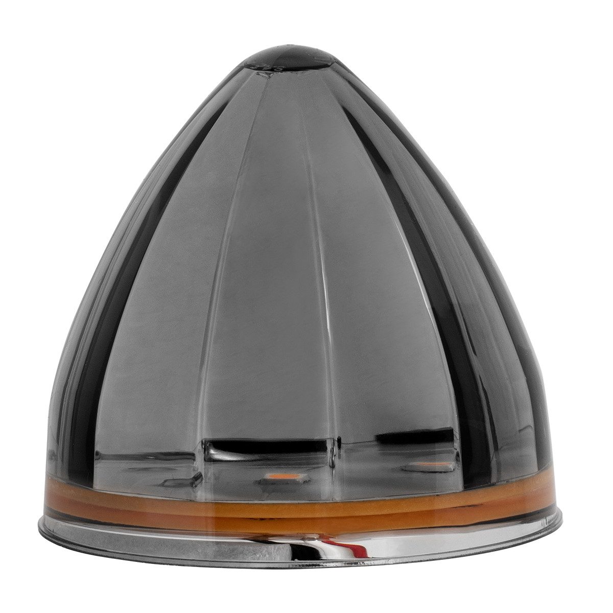 2" & 2-1/2" Watermelon LED Light in Smoke Lens