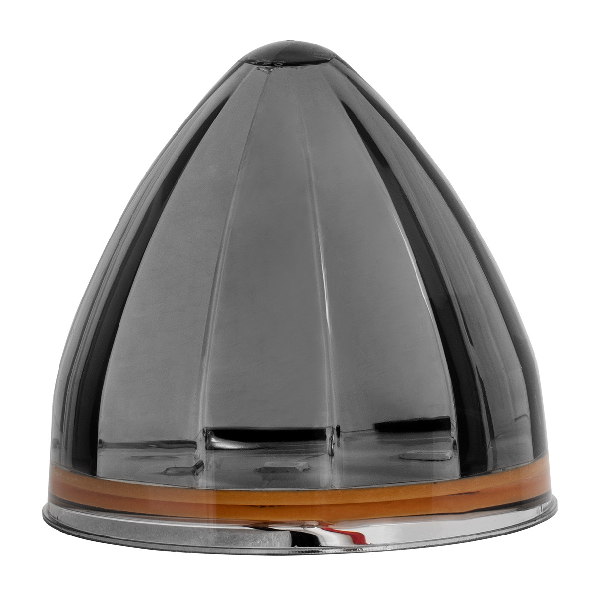 2" & 2-1/2" Watermelon LED Light in Smoke Lens