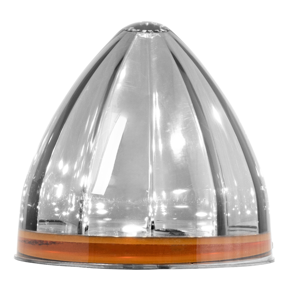 2" & 2-1/2" Watermelon LED Light in Smoke Lens - Thumbnail 2