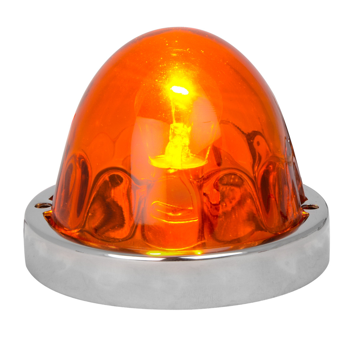 3.5" Dia. Regular Glass Lens Flush Mount Light Kit