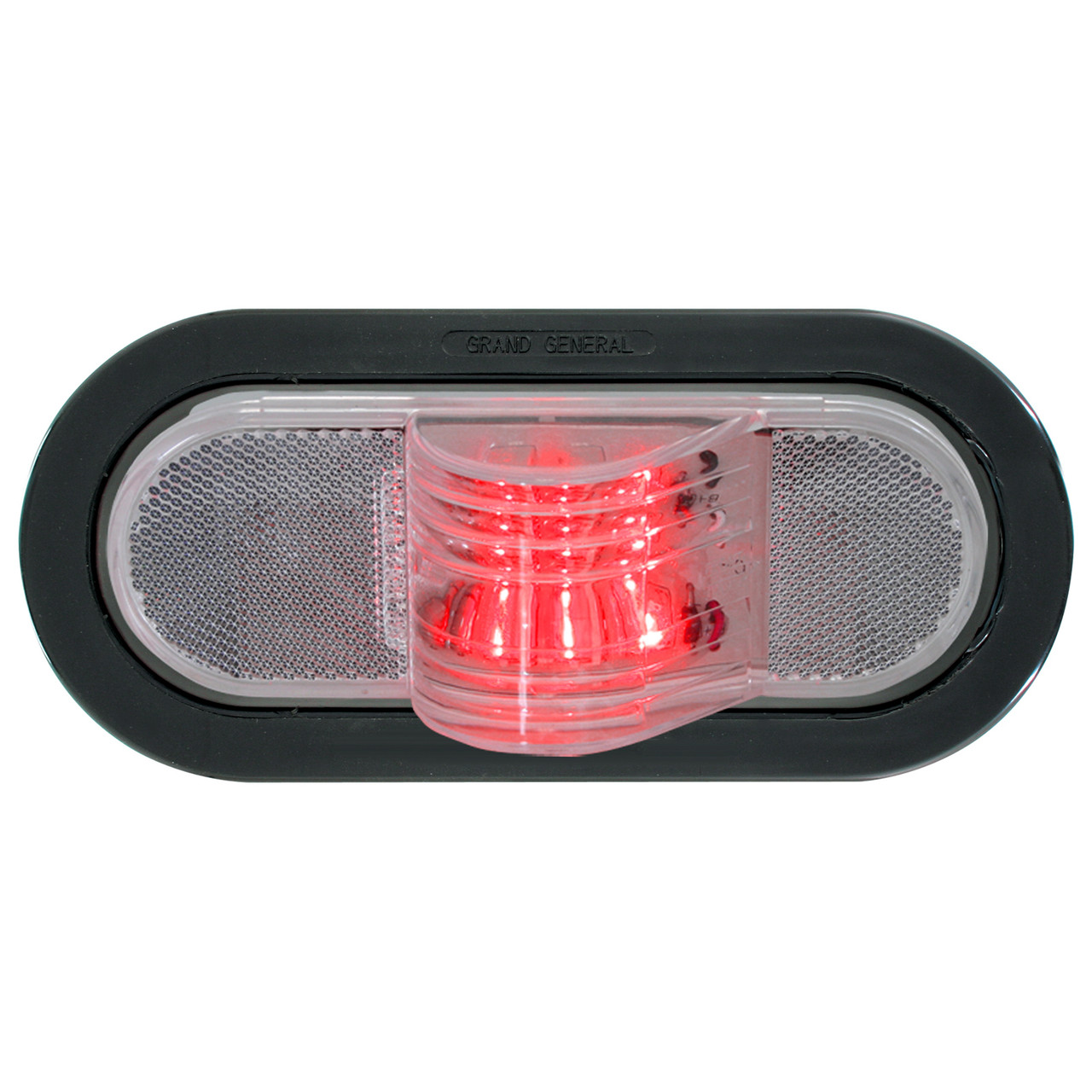 Oval Side Turn & Marker LED Light w/ Reflector