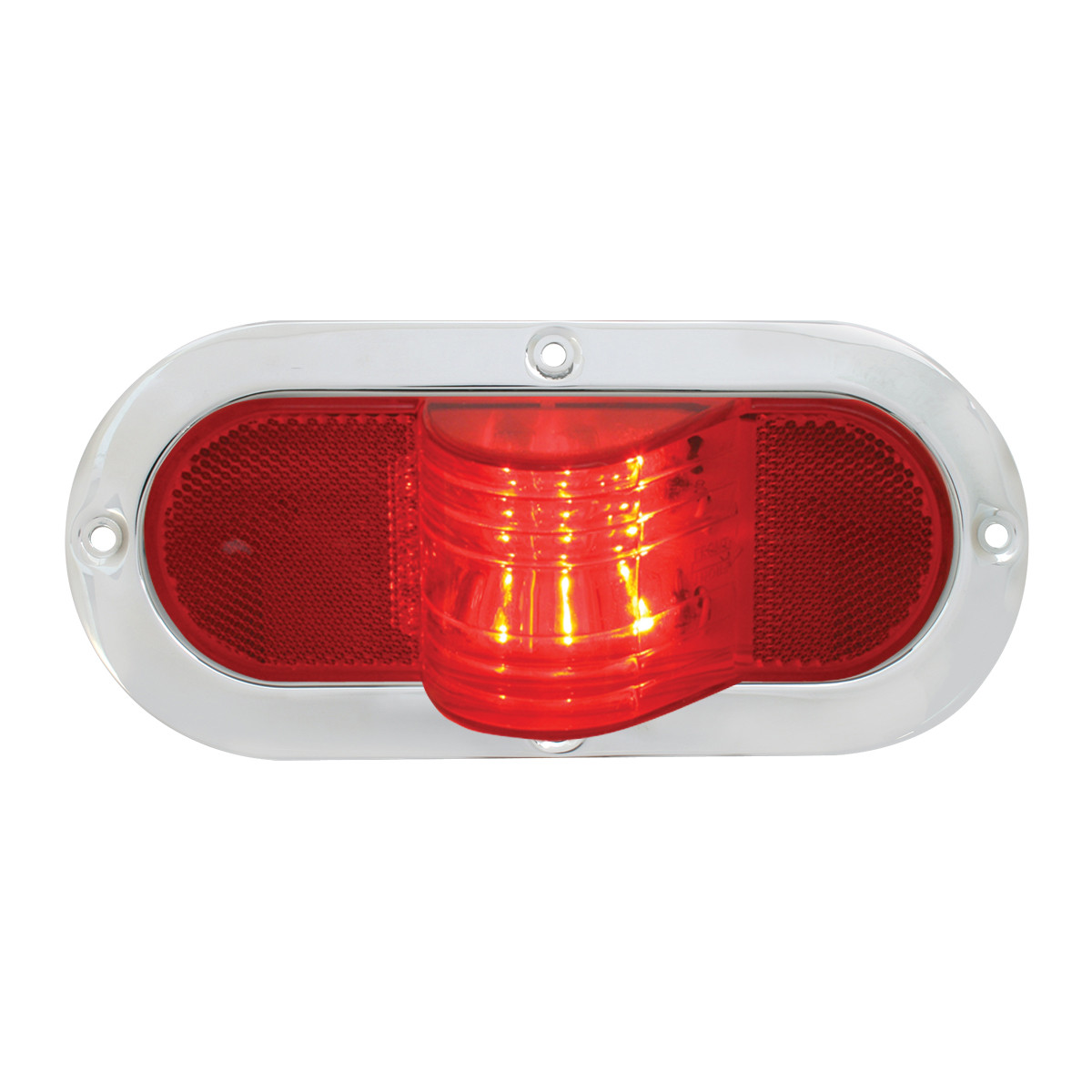 Oval Side Turn & Marker LED Light w/ Reflector
