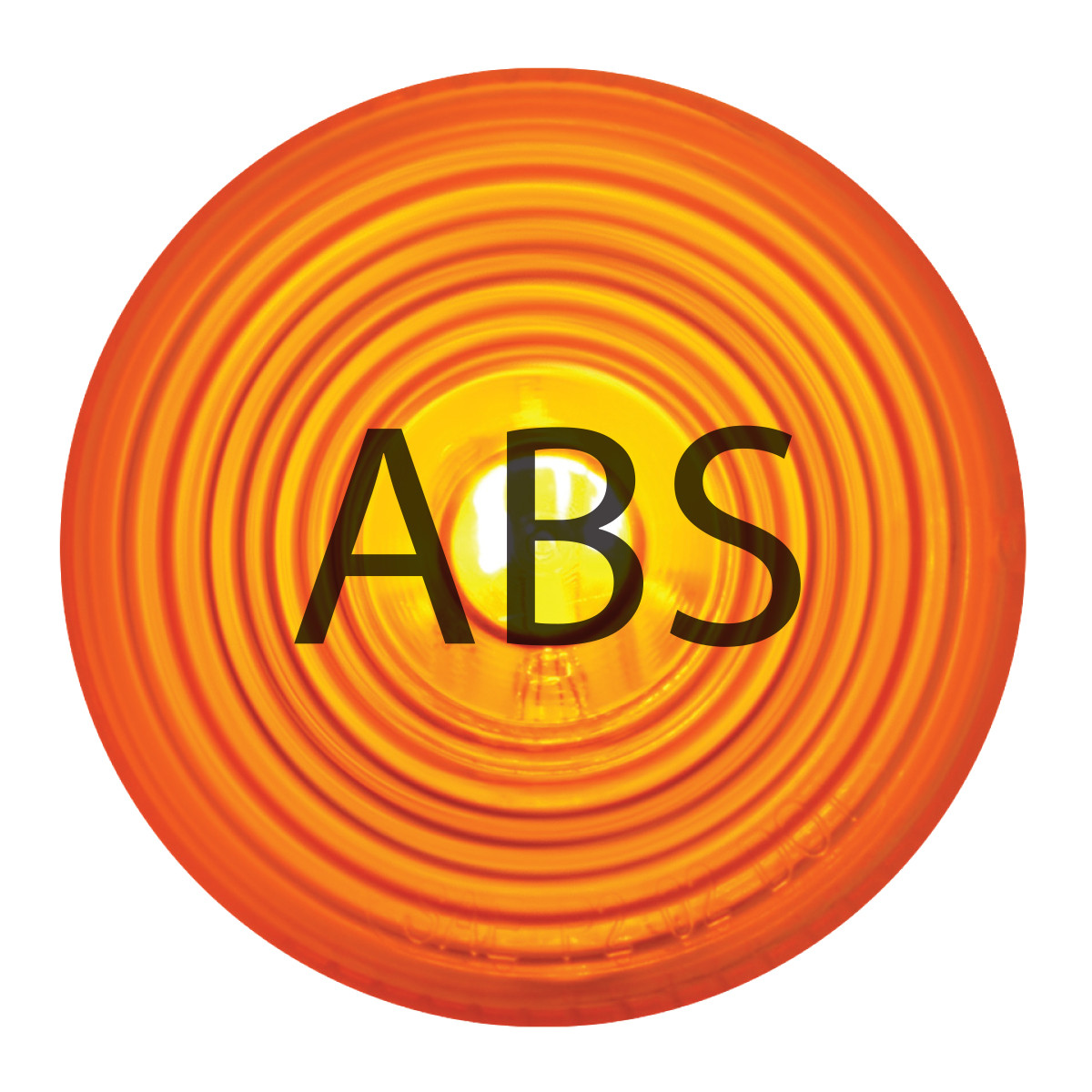 Amber ABS Light with "ABS" Logo